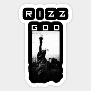 NEWYORC RIZZ GOD Sticker